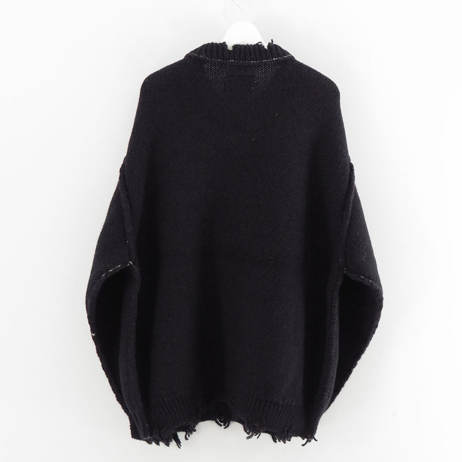 【doublet/ダブレット】<br>GLOW-IN-THE-DARK SKULL KNIT PULLOVER <br/>25AW66KN199