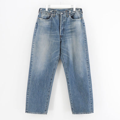 【A.PRESSE/アプレッセ】<br>No.22 Washed Wide Denim Pants <br>AP-4003