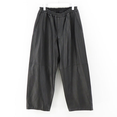 【Graphpaper/グラフペーパー】<br>Sheep Leather Track Pants <br>GM233-40050