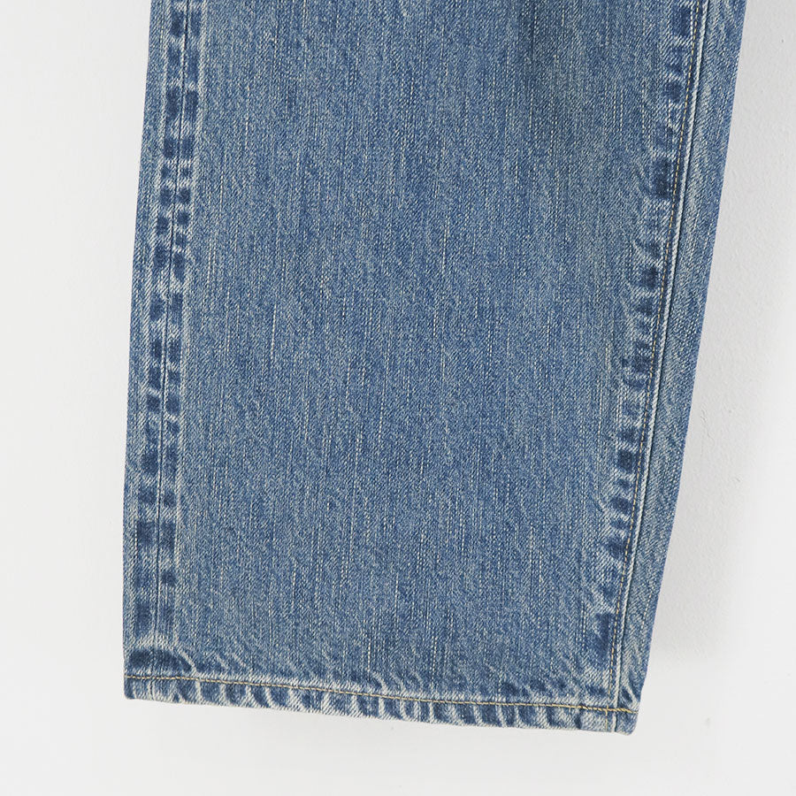 【A.PRESSE/アプレッセ】<br>No.22 Washed Wide Denim Pants <br>AP-4003