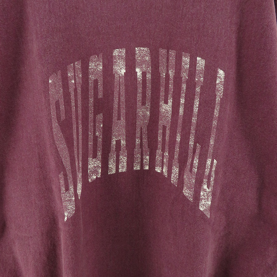 【SUGARHILL/シュガーヒル】<br>COLLEGE PRINT SWEAT SHIRT <br>23AWCS02