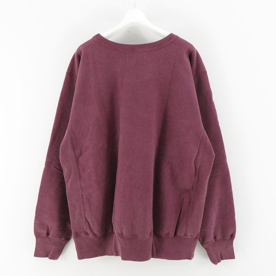 【SUGARHILL/シュガーヒル】<br>COLLEGE PRINT SWEAT SHIRT <br>23AWCS02
