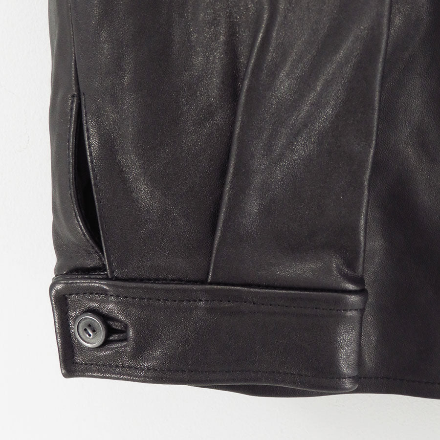 【HERILL/ヘリル】<br>Lambleather Jacket <br>25-011-HL-8060-30
