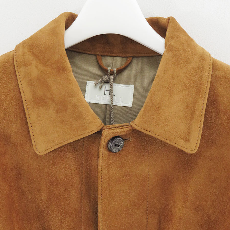 【HERILL/ヘリル】<br>Goatsuede Jacket <br>25-011-HL-8120-30