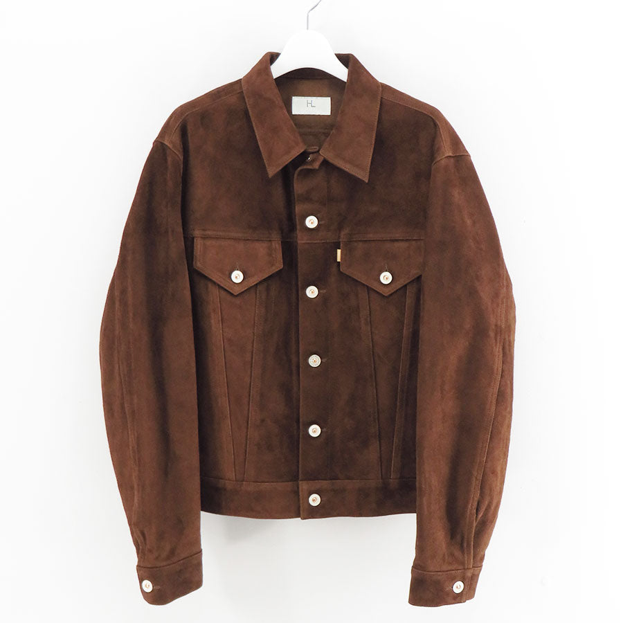【HERILL/ヘリル】<br>Lamb suede Jacket <br>25-011-HL-8130-30