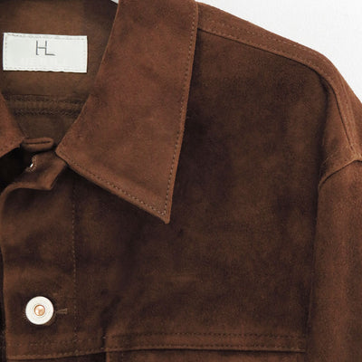 【HERILL/ヘリル】<br>Lamb suede Jacket <br>25-011-HL-8130-30