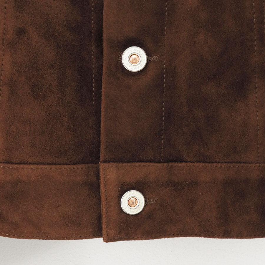 【HERILL/ヘリル】<br>Lamb suede Jacket <br>25-011-HL-8130-30