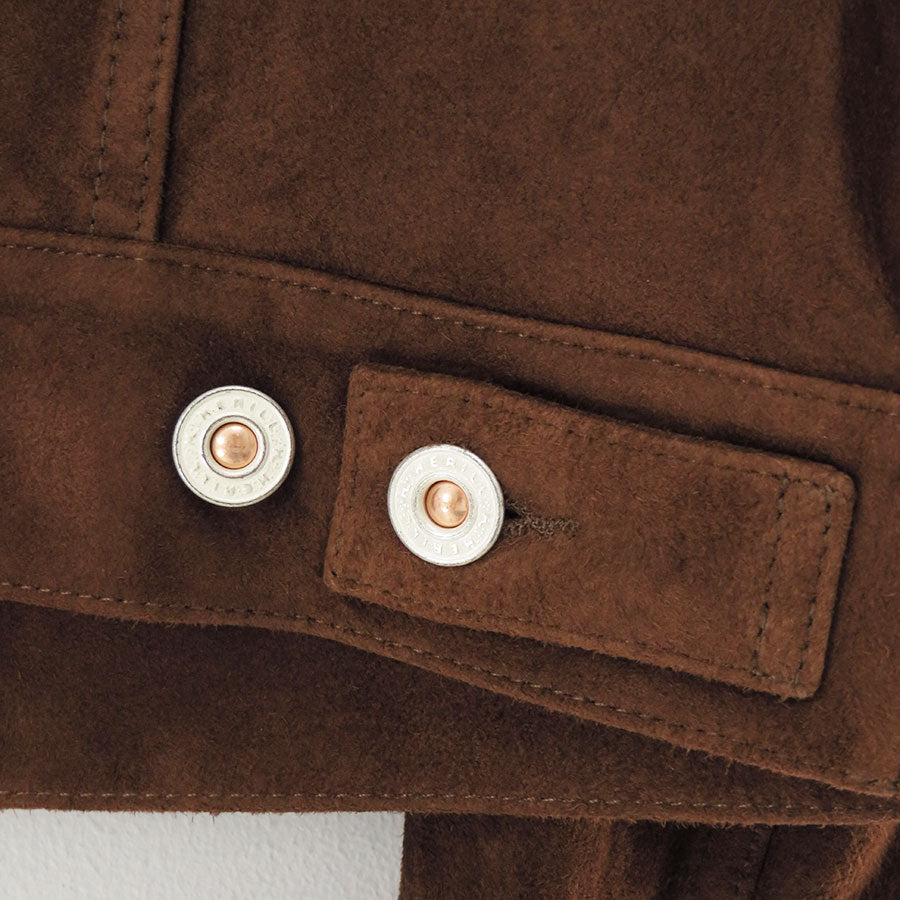 【HERILL/ヘリル】<br>Lamb suede Jacket <br>25-011-HL-8130-30