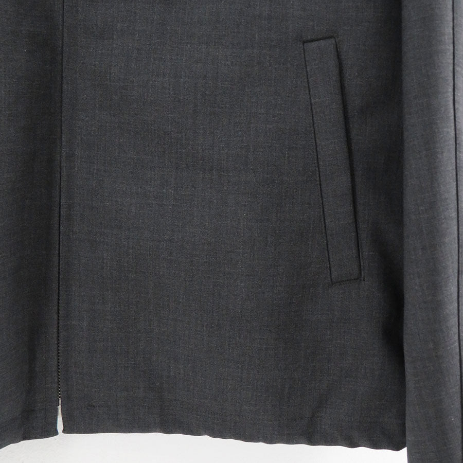 AURALEE/オーラリー】BONDED TROPICAL WOOL ZIP BLOUSON A26SB02WBの