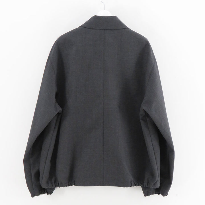 AURALEE/オーラリー】BONDED TROPICAL WOOL ZIP BLOUSON A26SB02WBの