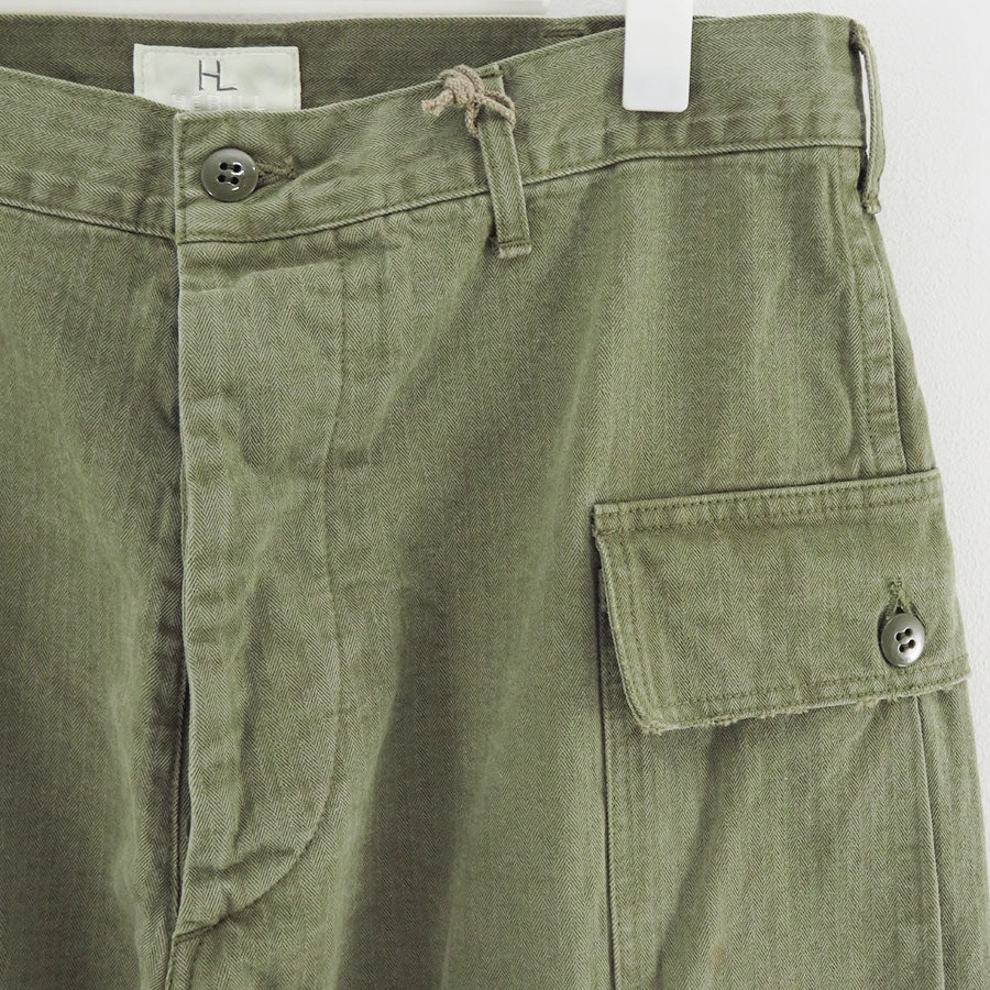 【HERILL/ヘリル】<br>U.S.ARMY M-43 HBTpants <br>25-030-HL-8050-30