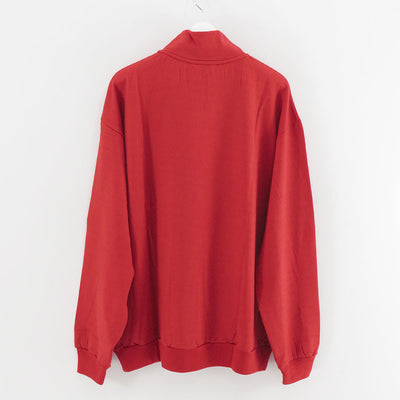 【AURALEE/オーラリー】<br>LIGHT WOOL SWEAT HALF ZIP P/O <br>A25AP01WU