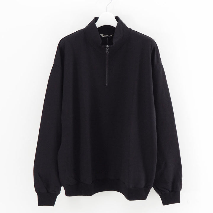 AURALEE/オーラリー】LIGHT WOOL SWEAT HALF ZIP P/O A25AP01WU