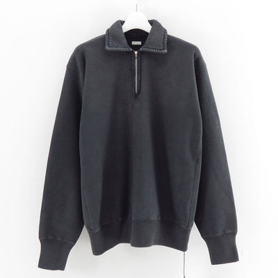 【A.PRESSE/アプレッセ】<br>Vintage Half Zip Sweatshirt <br>25AAP-05-09