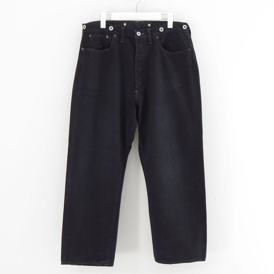 【A.PRESSE/アプレッセ】<br>No.22 Washed Wide Denim Pants <br>25AAP-04-05