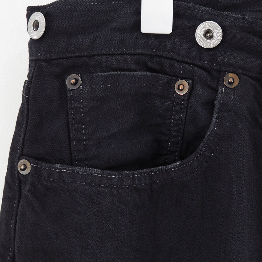 【A.PRESSE/アプレッセ】<br>No.22 Washed Wide Denim Pants <br>25AAP-04-05