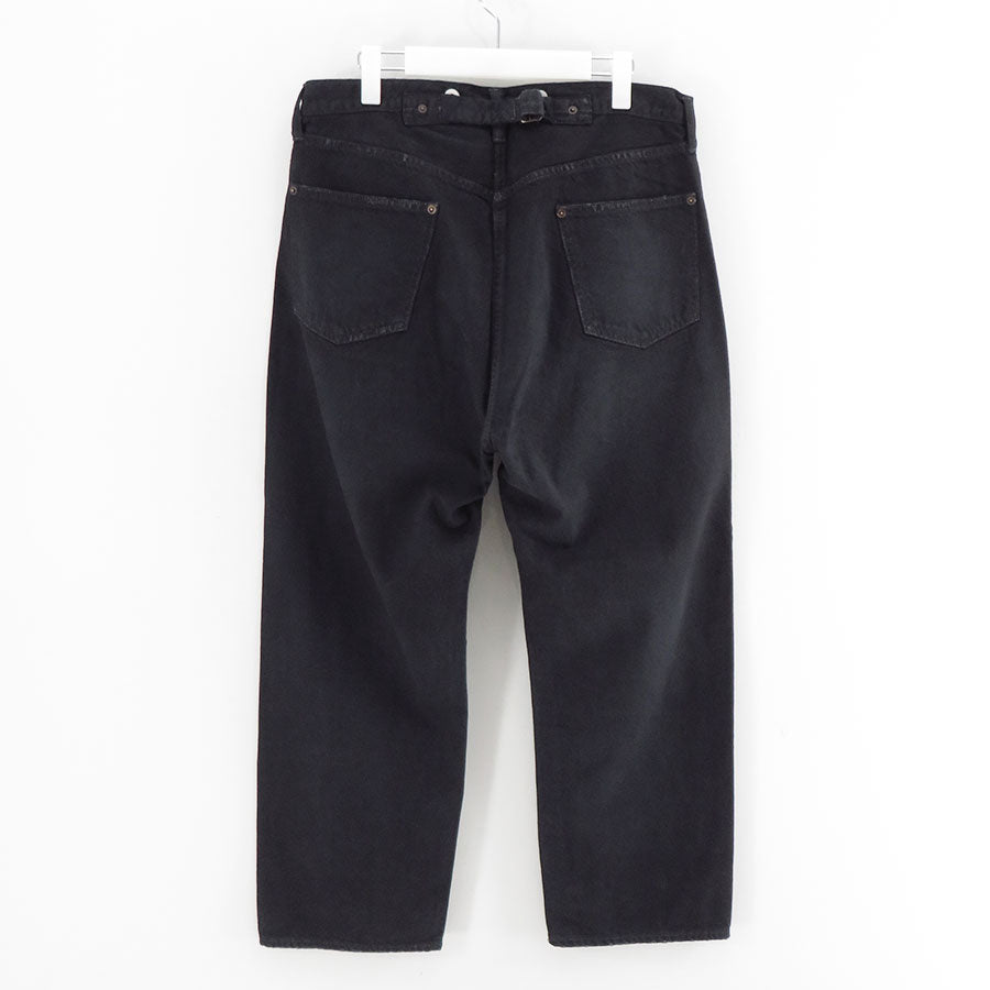 【A.PRESSE/アプレッセ】<br>No.22 Washed Wide Denim Pants <br>25AAP-04-05