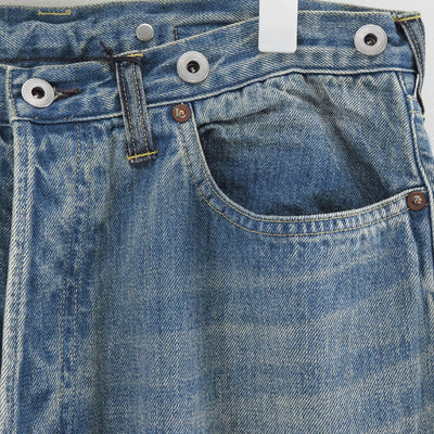 【A.PRESSE/アプレッセ】<br>No.22 Washed Wide Denim Pants <br>25AAP-04-38
