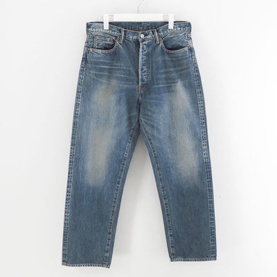 【A.PRESSE/アプレッセ】<br>Washed Denim Wide Pants <br>AP-4002