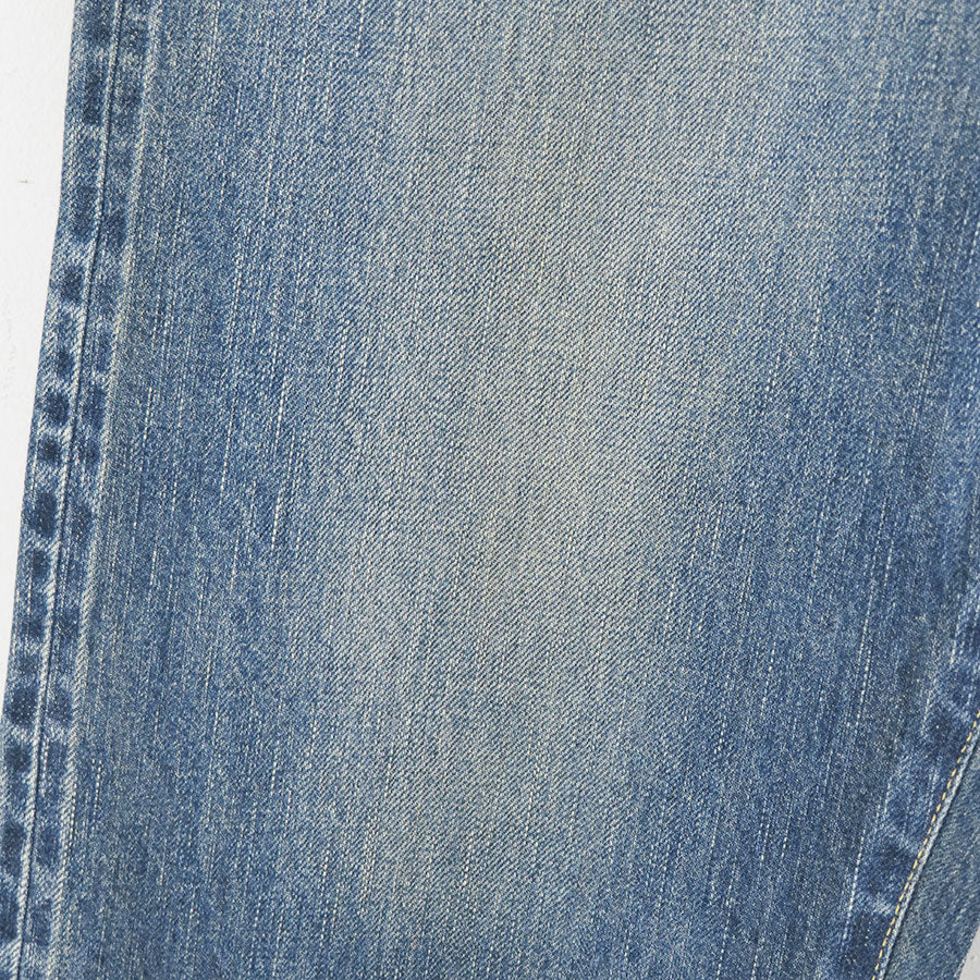 【A.PRESSE/アプレッセ】<br>Washed Denim Wide Pants <br>AP-4002