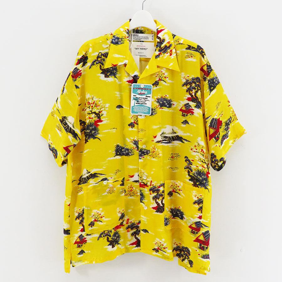 【DAIRIKU/ダイリク】<br>"Cliff" Aloha Shirt <br>24SSS-9