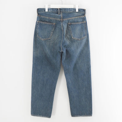 【A.PRESSE/アプレッセ】<br>Washed Denim Wide Pants <br>AP-4002
