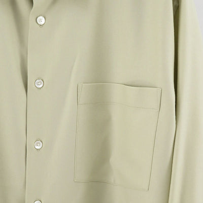 【AURALEE/オーラリー】<br>SUPER LIGHT WOOL SHIRT <br>A23AS01OS