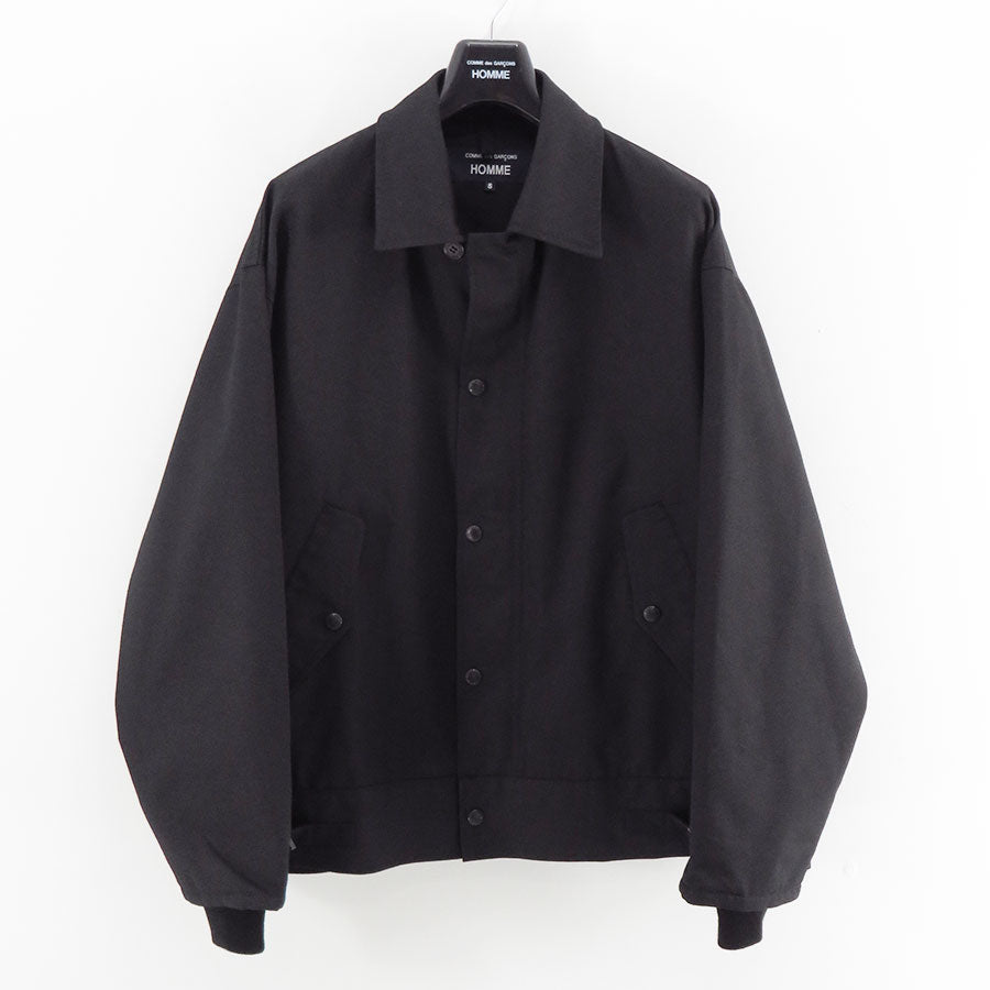 【COMME des GARCONS HOMME】<br>ウールエステルツイルA-1ジャケット <br>HP-J002-051