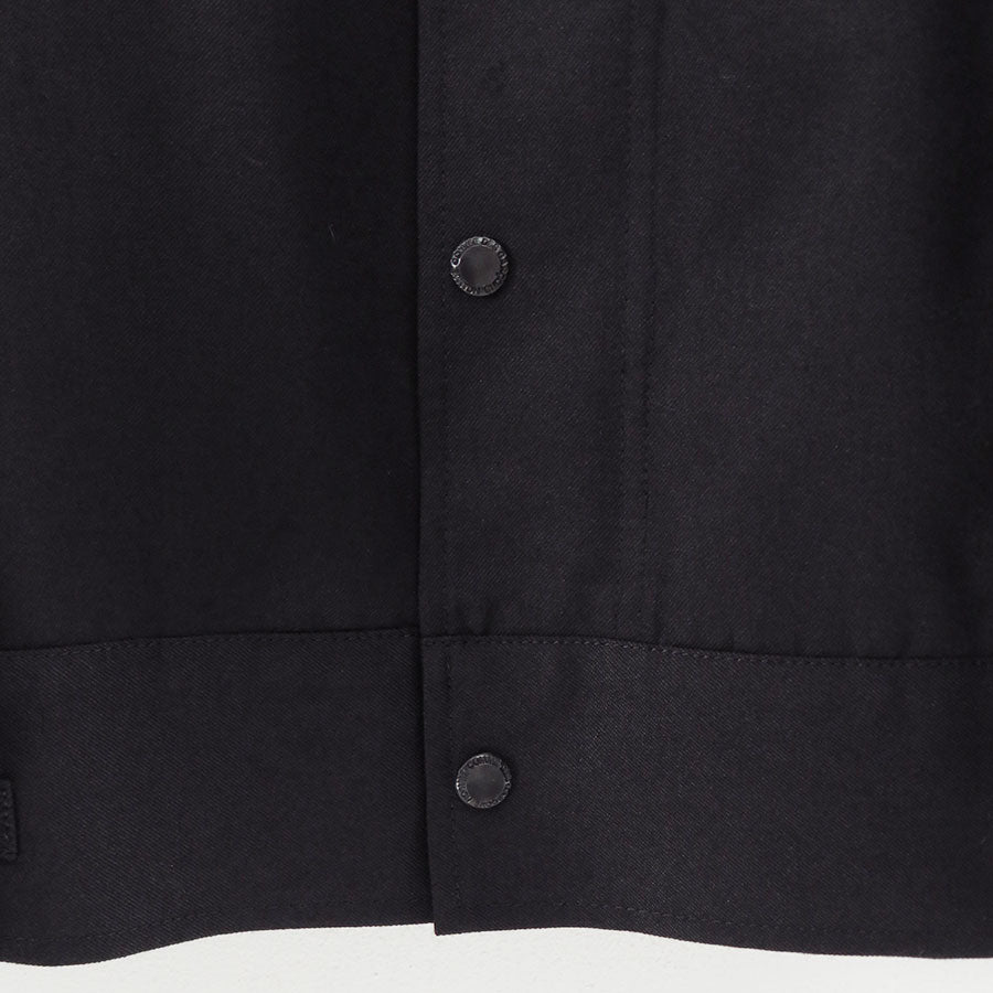 【COMME des GARCONS HOMME】<br>ウールエステルツイルA-1ジャケット <br>HP-J002-051
