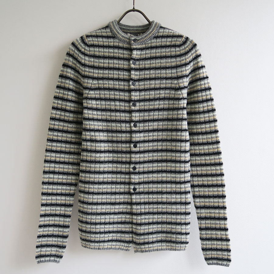 AURALEE/オーラリー】SHETLAND WOOL CASHMERE RIB KNIT CREW