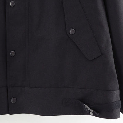 【COMME des GARCONS HOMME】<br>ウールエステルツイルA-1ジャケット <br>HP-J002-051