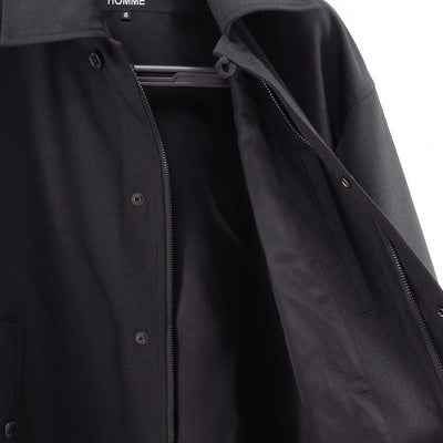 【COMME des GARCONS HOMME】<br>ウールエステルツイルA-1ジャケット <br>HP-J002-051