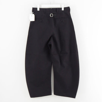 【COMME des GARCONS HOMME】<br>ウールエステルツイルワイドパンツ <br>HP-P002-051