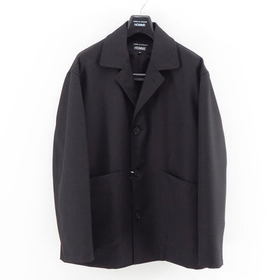 【COMME des GARCONS HOMME】<br>ウールサージ3Bジャケット <br>HP-J005-051
