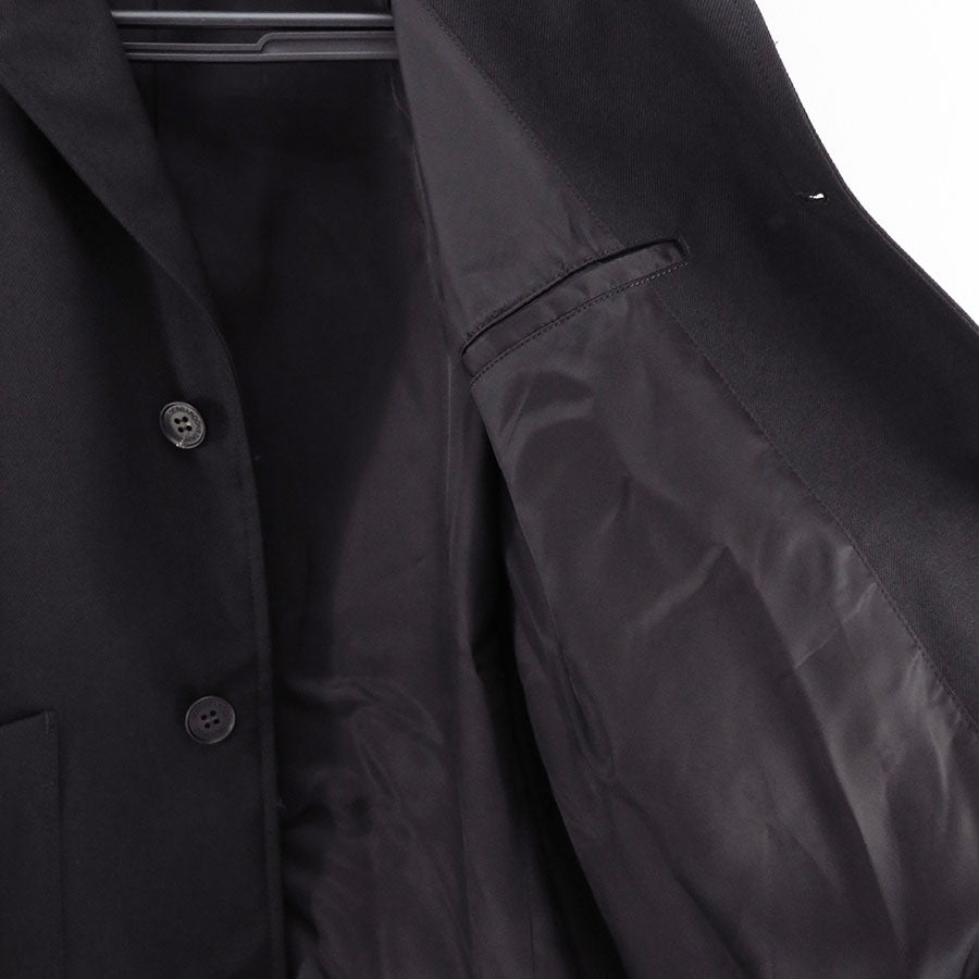 【COMME des GARCONS HOMME】<br>ウールサージ3Bジャケット <br>HP-J005-051