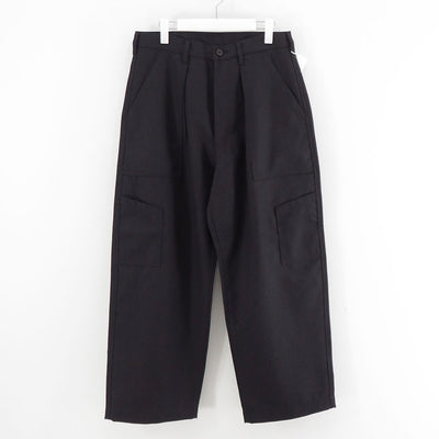 【COMME des GARCONS HOMME】<br>ウールサージミリタリーパンツ <br>HP-P007-051