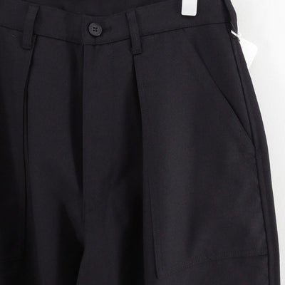 【COMME des GARCONS HOMME】<br>ウールサージミリタリーパンツ <br>HP-P007-051