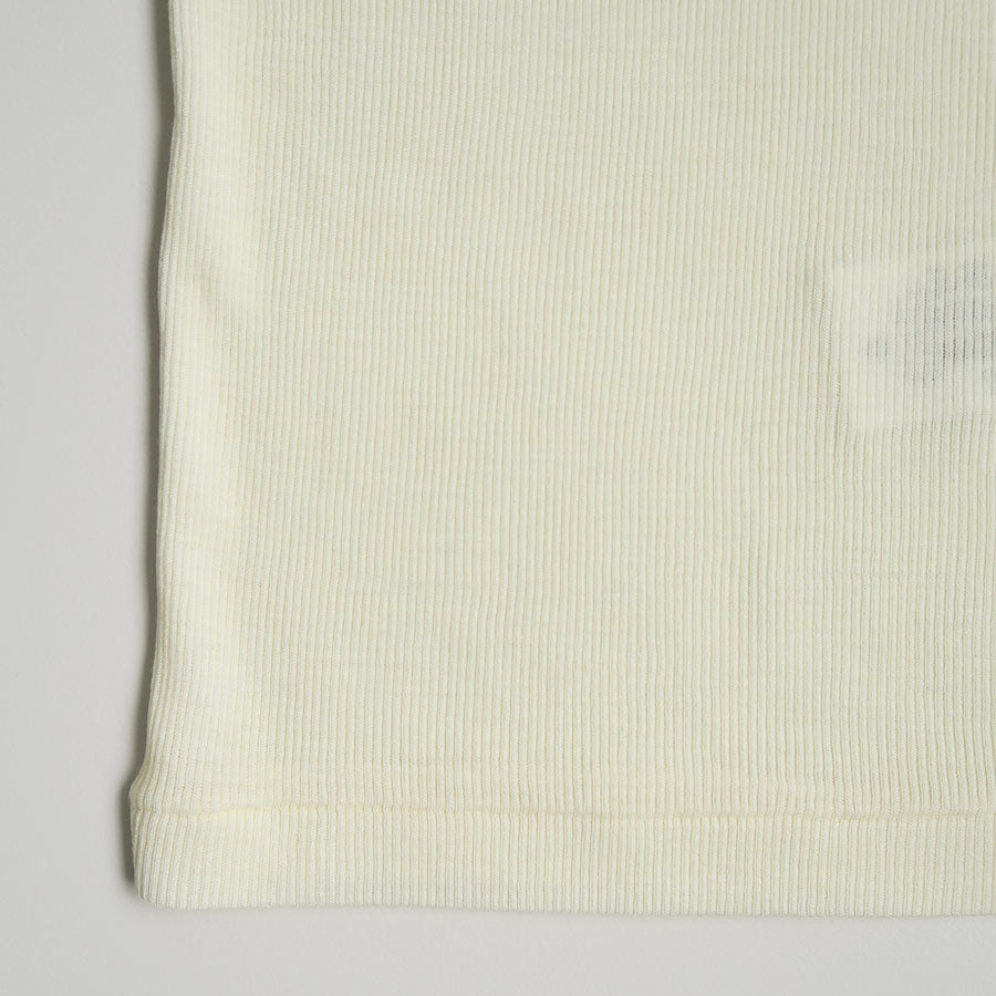 【AURALEE/オーラリー】<br>WOOL SILK SOFT RIB TANK <br>A25AT02WS