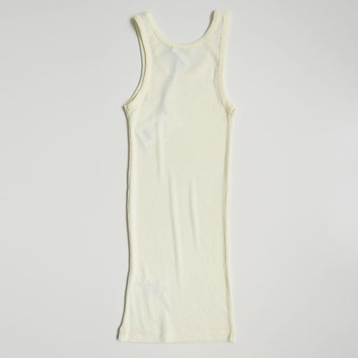 【AURALEE/オーラリー】<br>WOOL SILK SOFT RIB TANK <br>A25AT02WS
