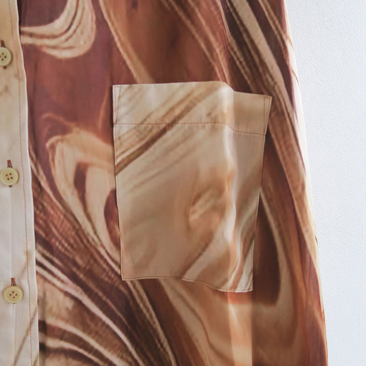 スカート FUMIE=TANAKA / marble tiered SK フミエタナカ FUMIE TANAKA/marble tiered SK