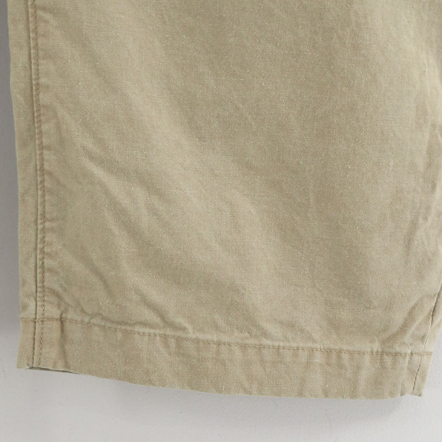 【COMME des GARCONS HOMME】<br>綿オックス製品加工ワイドパンツ <br>HP-P008-051