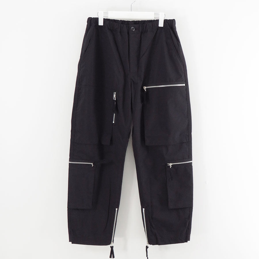 【COMME des GARCONS HOMME】<br>ナイロンタフタ3層カーゴパンツ <br>HP-P010-051