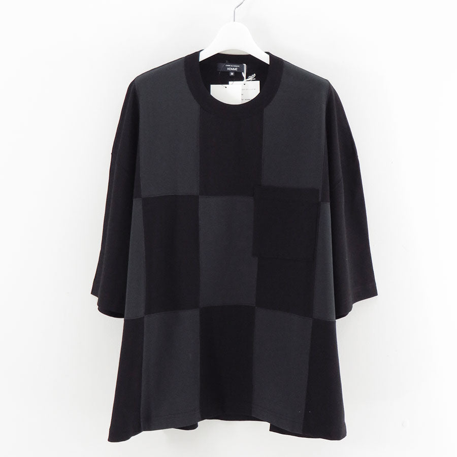 【COMME des GARCONS HOMME】<br>綿天竺MIX S/S Tシャツ <br>HP-T005-051