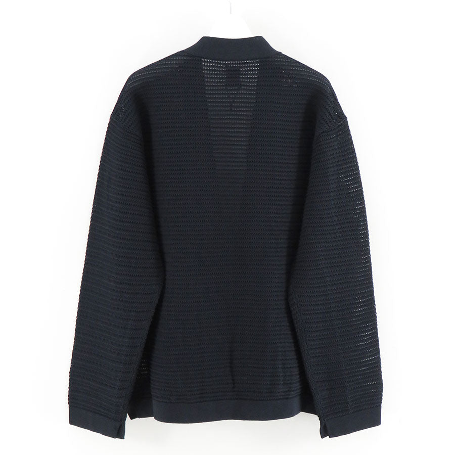 BATONER/バトナー】SUMMER KNIT BUTTONLESS CARDIGAN BN-26SM-044の