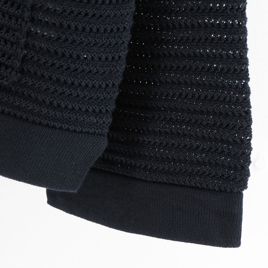 BATONER/バトナー】SUMMER KNIT POLO CARDIGAN BN-26SM-045の通販
