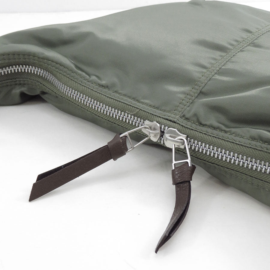 【COMME des GARCONS HOMME】<br>綿ナイロンダブルツイルショルダーバッグ <br>HP-K204-051