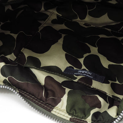 【COMME des GARCONS HOMME】<br>綿ナイロンダブルツイルショルダーバッグ <br>HP-K204-051