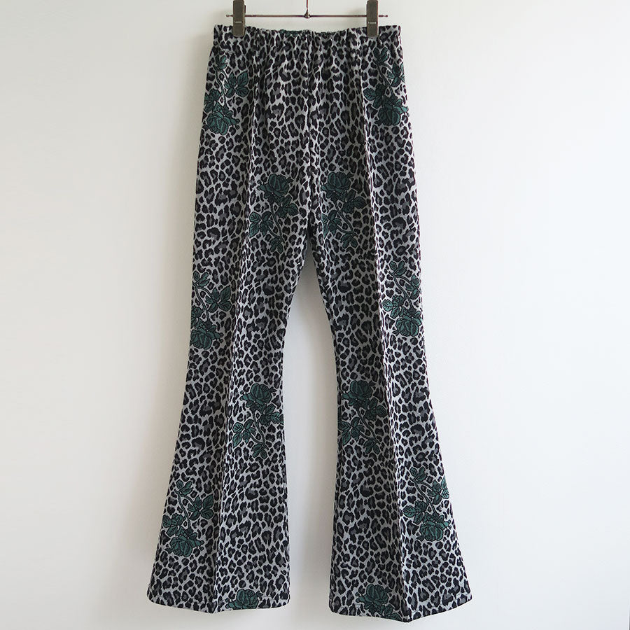 【FUMIE TANAKA/フミエタナカ】 <br>leopard jq flare pa <br>F25A48