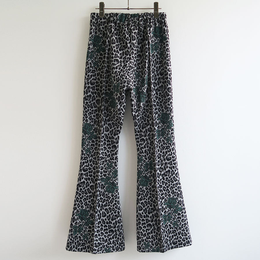 【FUMIE TANAKA/フミエタナカ】 <br>leopard jq flare pa <br>F25A48