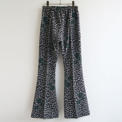 【FUMIE TANAKA/フミエタナカ】 <br>leopard jq flare pa <br>F25A48